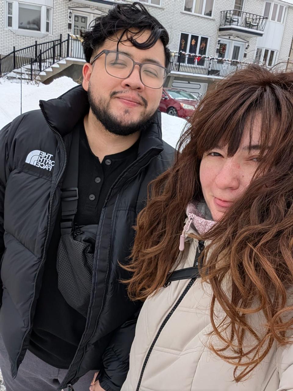 Una salida juntos en invierno